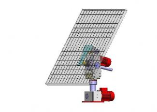 disegno 3D solar tracker 1